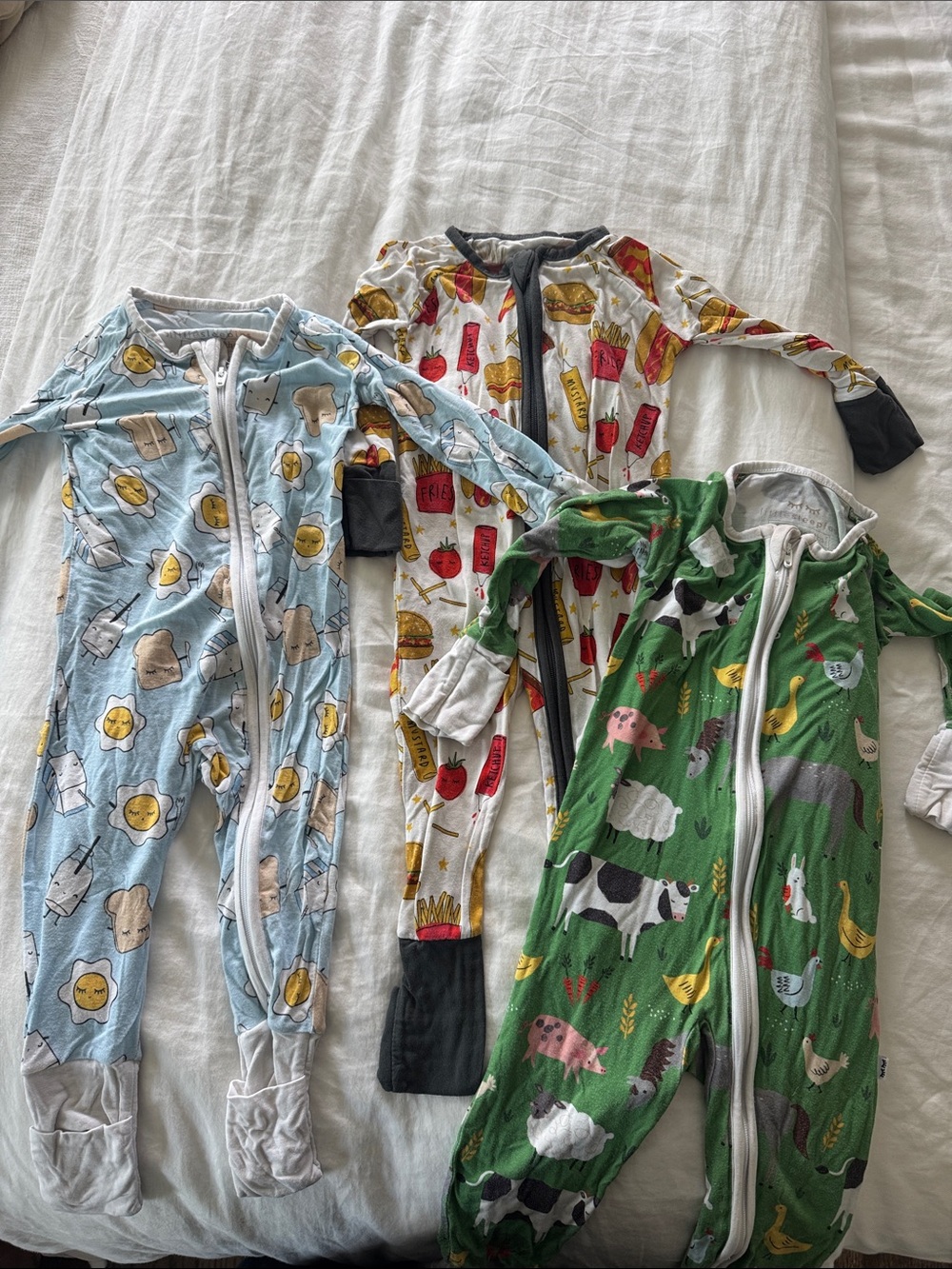 Little Sleepies Boys Zippies